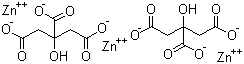 1,2,3-Propanetricarboxylicacid, 2-hydroxy-, zinc salt (2:3)(546-46-3)
